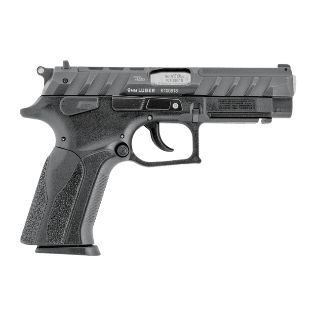 Grand Power 8588005808644 K100 Mk23 9mm Luger 15+1 4.25" Stainless Rotating Barrel, Black Optic Ready Grand Power 8588005808644 K100 Mk23 9mm Luger 15+1 4.25" Stainless Rotating Barrel, Black Optic Ready