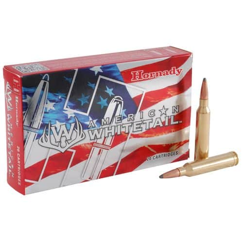 Hornady American Whitetail Ammunition 7mm Remington Magnum 139 Grain Interlock Spire Point Box of 20 Hornady American Whitetail Ammunition 7mm Remington Magnum 139 Grain Interlock Spire Point Box of 20