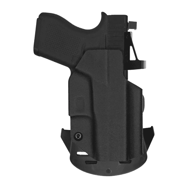 We The People Holsters OWB-R07_1000-R Optic Ready OWB Black Kydex Fits Glock43/43X Right Hand We The People Holsters OWB-R07_1000-R Optic Ready OWB Black Kydex Fits Glock43/43X Right Hand