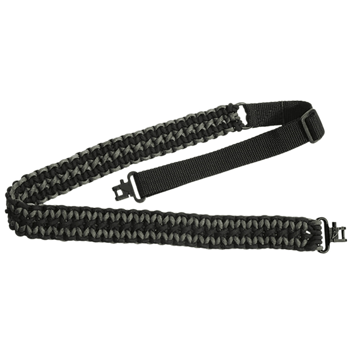 Outdoor Connection PCS-80569 Paracord Sling 1" W x 43" L Adjustable Black w/Green Accents for Rifle/Shotgun Outdoor Connection PCS-80569 Paracord Sling 1" W x 43" L Adjustable Black w/Green Accents for Rifle/Shotgun