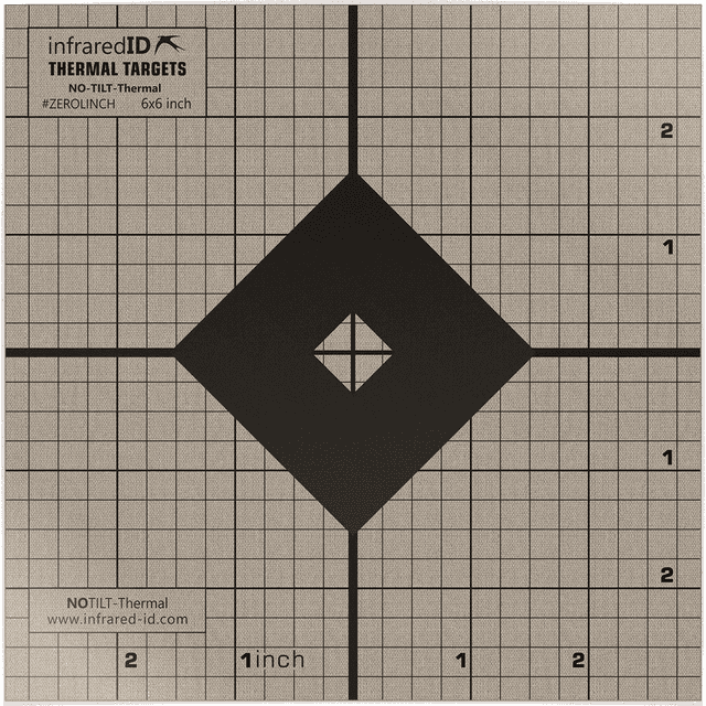 INFRARED-ID Zerolinch Thermal Zero Target Inch 5 Pack INFRARED-ID Zerolinch Thermal Zero Target Inch 5 Pack