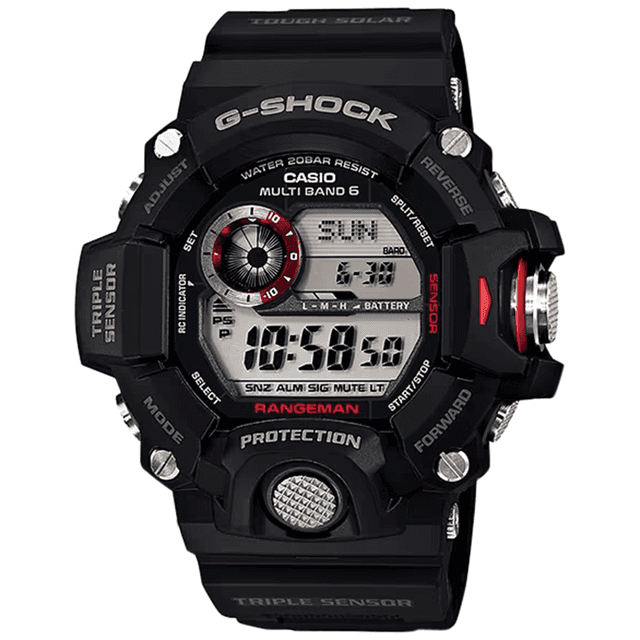 G-shock GW94001 G-Shock Tactical Rangeman Keep Time Black Size 145-215mm Features Digital Compass G-shock GW94001 G-Shock Tactical Rangeman Keep Time Black Size 145-215mm Features Digital Compass