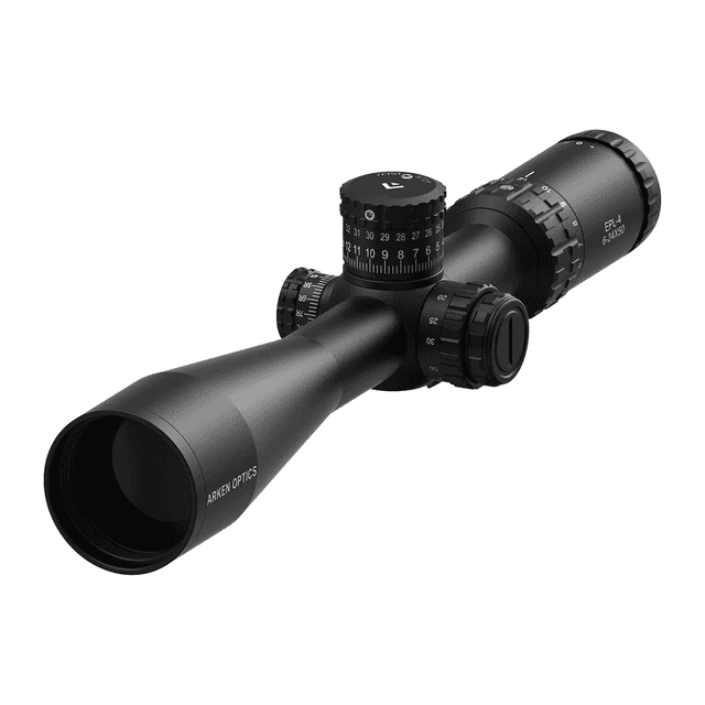 Arken EPL4-6241VHR EP-L4 Matte Black 6-24x50mm 30mm Tube Illuminated Red VHR MIL Reticle Arken EPL4-6241VHR EP-L4 Matte Black 6-24x50mm 30mm Tube Illuminated Red VHR MIL Reticle