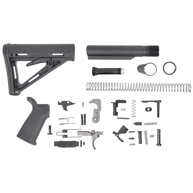 Dpms Panther Arms DP51655109854 MOE PPT Lower Build Kit AR-15 Includes Black Magpul Grip & Magpul MOE Black Stock Dpms Panther Arms DP51655109854 MOE PPT Lower Build Kit AR-15 Includes Black Magpul Grip & Magpul MOE Black Stock
