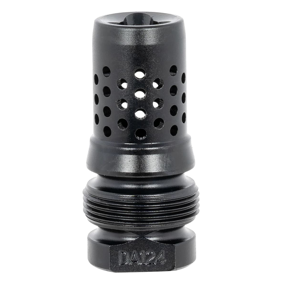 Dead Air DA124 A1 Omni Brake 5/8"x24 Threads Black Steel Dead Air DA124 A1 Omni Brake 5/8"x24 Threads Black Steel