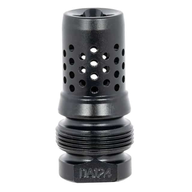 Dead Air DA124 A1 Omni Brake 5/8"x24 Threads Black Steel Dead Air DA124 A1 Omni Brake 5/8"x24 Threads Black Steel