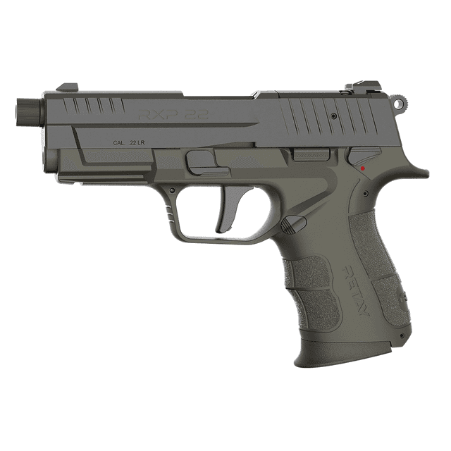 Retay USA RXP22ODBLKS13TH RXP 22 LR 13+1 4" Threaded Barrel, Black Cerakote Optic Ready Retay USA RXP22ODBLKS13TH RXP 22 LR 13+1 4" Threaded Barrel, Black Cerakote Optic Ready