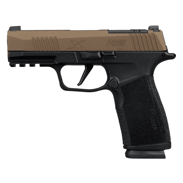 Sig Sauer 365XCA9FBZXR3 P365 XMacro Compact 9mm Luger 17+1 3.70" Bronze Cerakote w/Freedom Sig Sauer 365XCA9FBZXR3 P365 XMacro Compact 9mm Luger 17+1 3.70" Bronze Cerakote w/Freedom