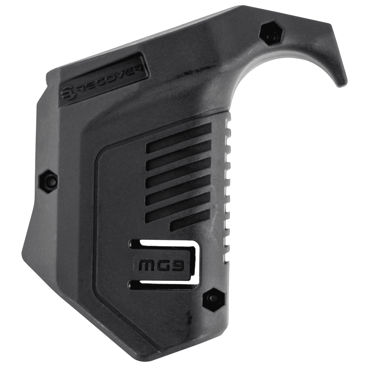 Recover Tactical MG9 Angled Mag Pouch Black Polymer, Picatinny Rail Mount, Compatible w/ Glock Recover Tactical MG9 Angled Mag Pouch Black Polymer, Picatinny Rail Mount, Compatible w/ Glock