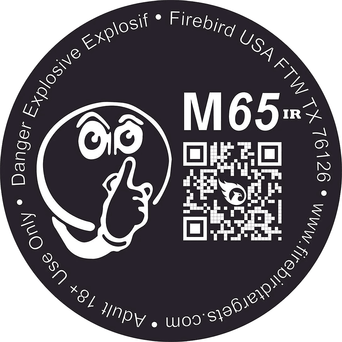 Firebird USA M65IR M65IR Moving Trajectory/Static Impact Enhancement Flash/Smoke/Sound Universal Firearm 65mm 10 Targets Firebird USA M65IR M65IR Moving Trajectory/Static Impact Enhancement Flash/Smoke/Sound Universal Firearm 65mm 10 Targets