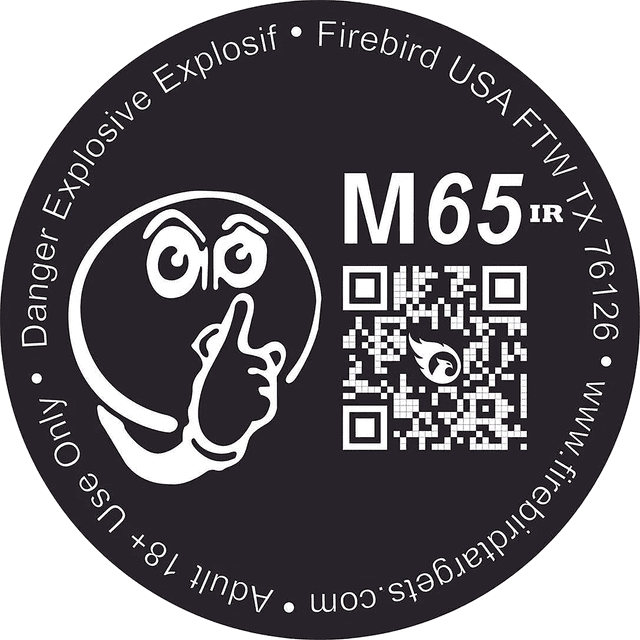 Firebird USA M65IR M65IR Moving Trajectory/Static Impact Enhancement Flash/Smoke/Sound Universal Firearm 65mm 10 Targets Firebird USA M65IR M65IR Moving Trajectory/Static Impact Enhancement Flash/Smoke/Sound Universal Firearm 65mm 10 Targets