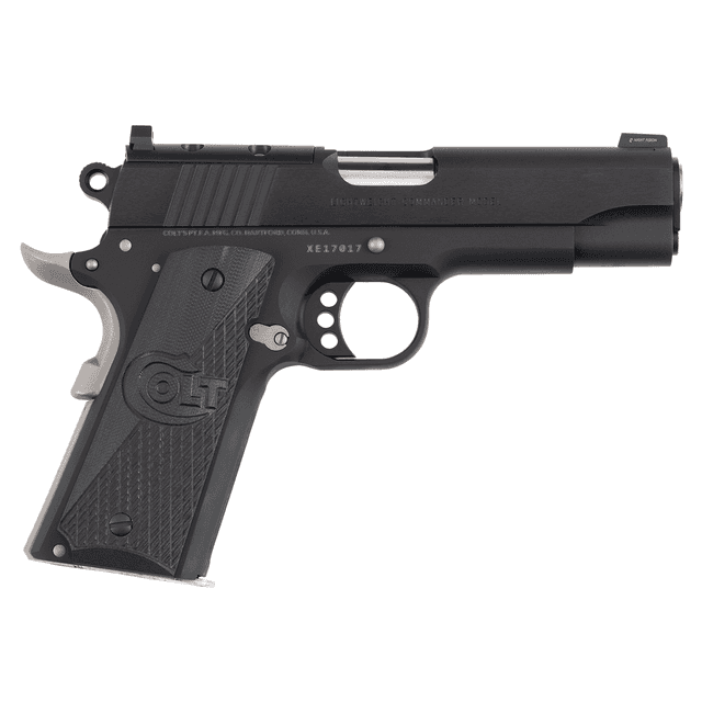 Colt Mfg O4840NC-OR Commander Night 45 ACP 8+1 4.25" Stainless Barrel, Matte Black, Optic Ready Colt Mfg O4840NC-OR Commander Night 45 ACP 8+1 4.25" Stainless Barrel, Matte Black, Optic Ready