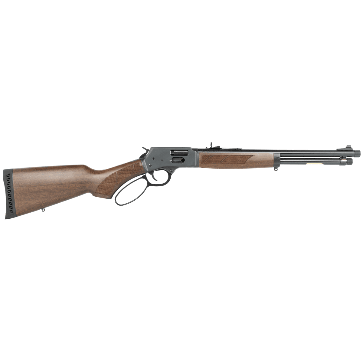 Henry H012PGR357 Protector Carbine 38 Special/357 Mag 7+1 16.50" Blued Threaded Barrel, American Walnut Henry H012PGR357 Protector Carbine 38 Special/357 Mag 7+1 16.50" Blued Threaded Barrel, American Walnut