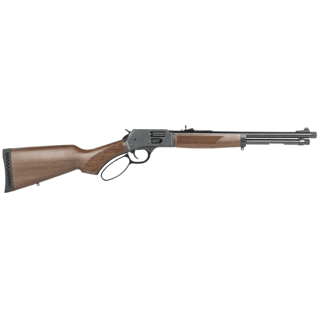 Henry H012PGR357 Protector Carbine 38 Special/357 Mag 7+1 16.50" Blued Threaded Barrel, American Walnut Henry H012PGR357 Protector Carbine 38 Special/357 Mag 7+1 16.50" Blued Threaded Barrel, American Walnut