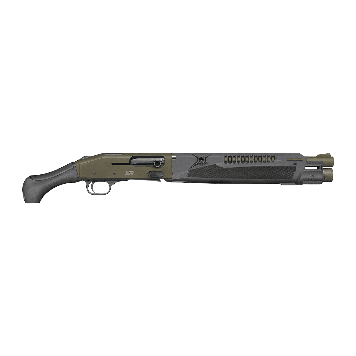 Mossberg 83012 990 Aftershock SPX Semi-Auto 3" 5+1 14.75" OD Green Cerakote Integrated Heat Shield Mossberg 83012 990 Aftershock SPX Semi-Auto 3" 5+1 14.75" OD Green Cerakote Integrated Heat Shield