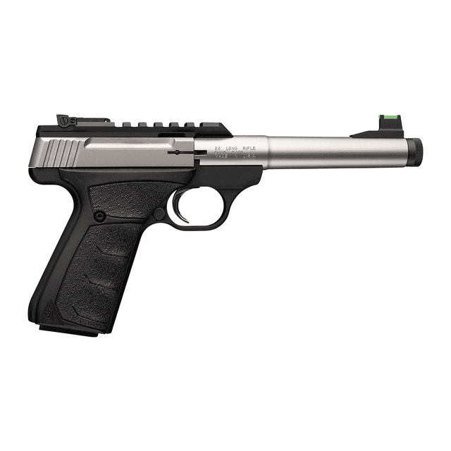 Browning 051618490 Buck Mark Plus Camper SR 22 LR 10+1 5.90" Matte Blued Bull Threaded Barrel Browning 051618490 Buck Mark Plus Camper SR 22 LR 10+1 5.90" Matte Blued Bull Threaded Barrel
