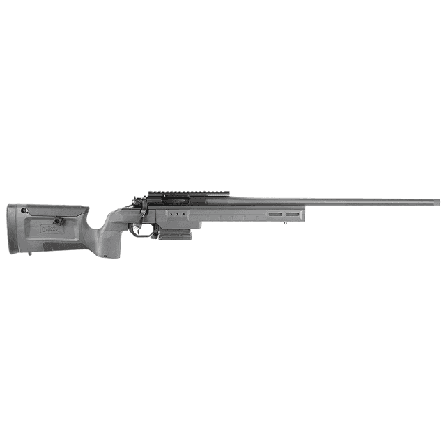 Larue Tactical LTKRGSIETE65CM23GRY Siete 6.5 Creedmoor 23" Black Match Grade Threaded Barrel, Bravo Gray Larue Tactical LTKRGSIETE65CM23GRY Siete 6.5 Creedmoor 23" Black Match Grade Threaded Barrel, Bravo Gray