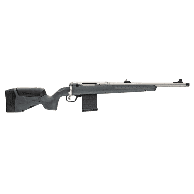 Savage Arms 32497 110 Ridge Hunter 5.56 NATO 10+1 18" Heavy Barrel, Flat Dark Gray Adj LOP Synthetic Stock, Right Hand Savage Arms 32497 110 Ridge Hunter 5.56 NATO 10+1 18" Heavy Barrel, Flat Dark Gray Adj LOP Synthetic Stock, Right Hand