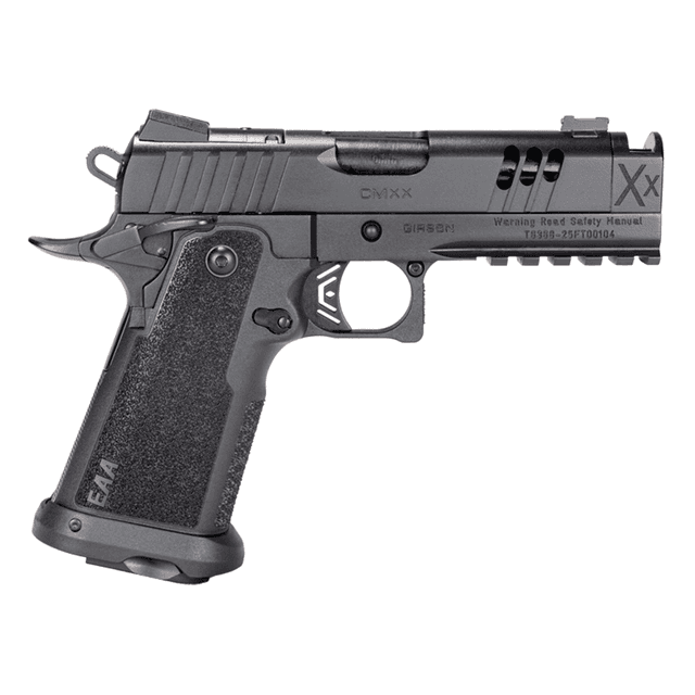 Girsan 395065 Witness2311 CMXX 9mm Luger 17+1 4.25" Ported w/Integral Compensator Bull Barrel, Black, Optic Ready Girsan 395065 Witness2311 CMXX 9mm Luger 17+1 4.25" Ported w/Integral Compensator Bull Barrel, Black, Optic Ready
