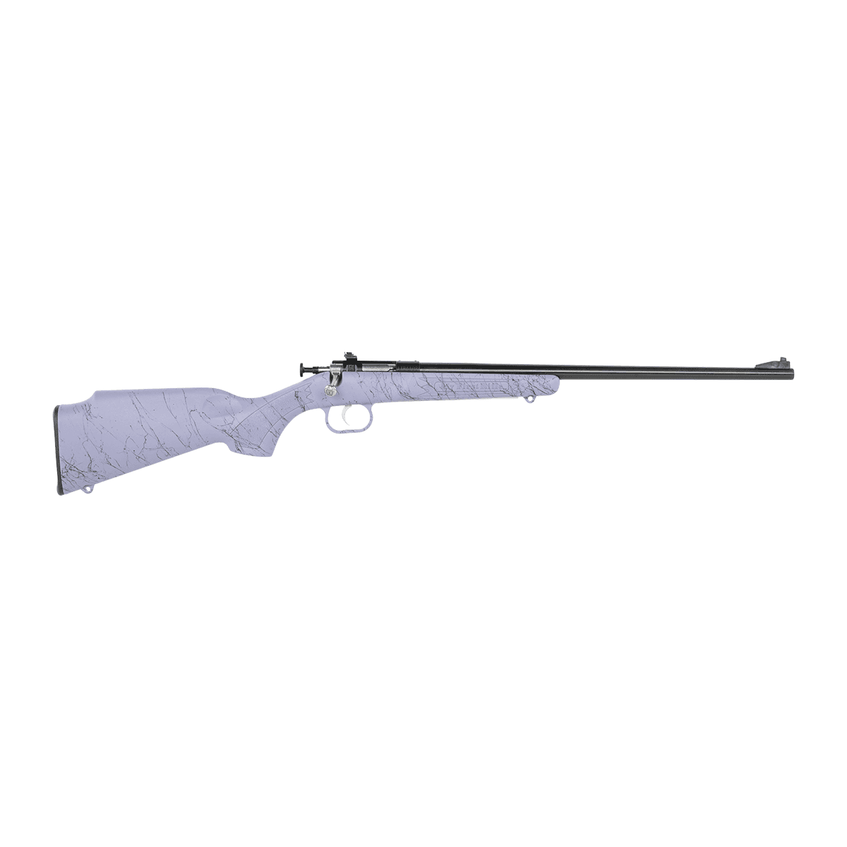 Crickett KSA2345 My First Rifle Gen2 22 LR 1rd 16.10" Blued Single Shot Barrel, Blued Drilled & Tapped Receiver, Purple w/Black Webbing Crickett KSA2345 My First Rifle Gen2 22 LR 1rd 16.10" Blued Single Shot Barrel, Blued Drilled & Tapped Receiver, Purple w/Black Webbing
