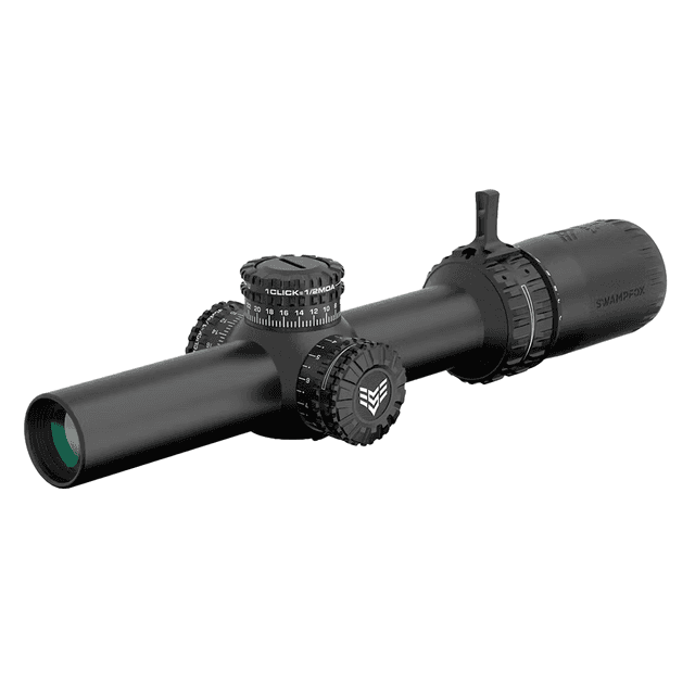 Swampfox Optics ARH18241GM Arrowhead LPVO Black 1-8x 24mm 30mm Tube Guerrilla Dot MOA Green Reticle Swampfox Optics ARH18241GM Arrowhead LPVO Black 1-8x 24mm 30mm Tube Guerrilla Dot MOA Green Reticle