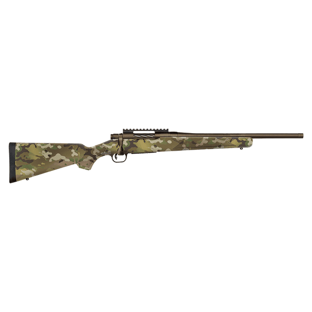 Mossberg 28276 Patriot Compact 308 Win 5+1 18" Patriot Brown/Multicam Cerakote Threaded Bull Barrel, Mossberg 28276 Patriot Compact 308 Win 5+1 18" Patriot Brown/Multicam Cerakote Threaded Bull Barrel,