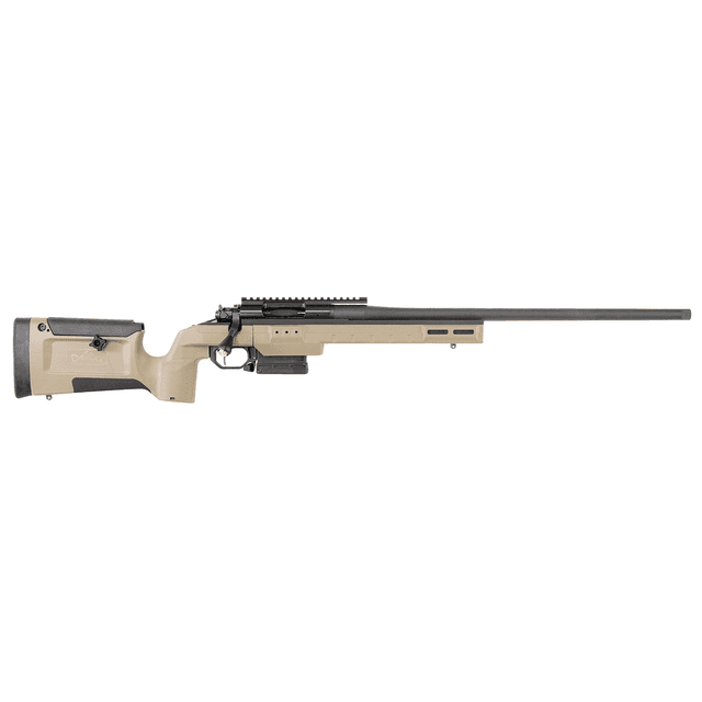 Larue Tactical LTKRGSIETE65CM23FDE Siete 6.5 Creedmoor 23" Match Grade Threaded Barrel, Picatinny Rail Receiver, Larue KRG Bravo FDE Larue Tactical LTKRGSIETE65CM23FDE Siete 6.5 Creedmoor 23" Match Grade Threaded Barrel, Picatinny Rail Receiver, Larue KRG Bravo FDE