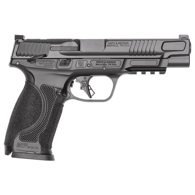 Smith & Wesson 14673 M&P M2.0 Metal 9mm Luger 10+1 5" Black Armornite Stainless Steel Barrel & Optic Ready Smith & Wesson 14673 M&P M2.0 Metal 9mm Luger 10+1 5" Black Armornite Stainless Steel Barrel & Optic Ready