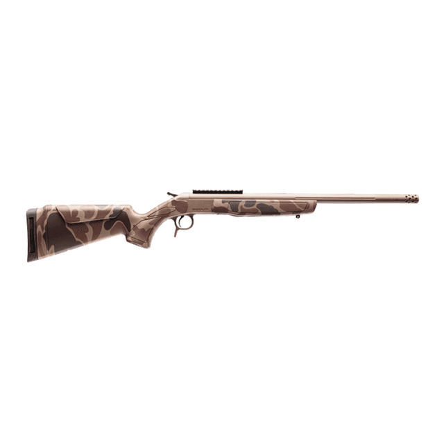 CVA CR4443D Cascade Takedown 450 Bushmaster 1rd 20" Flat Dark Earth/Duck Camo CVA CR4443D Cascade Takedown 450 Bushmaster 1rd 20" Flat Dark Earth/Duck Camo