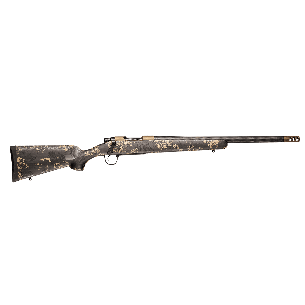 Christensen Arms 801-060080-00 Ridgeline FFT TI Full Size 22 Creedmoor 4+1 20" Carbon Fiber Threaded Barrel, Burnt Bronze/Carbon with Green & Tan Christensen Arms 801-060080-00 Ridgeline FFT TI Full Size 22 Creedmoor 4+1 20" Carbon Fiber Threaded Barrel, Burnt Bronze/Carbon with Green & Tan