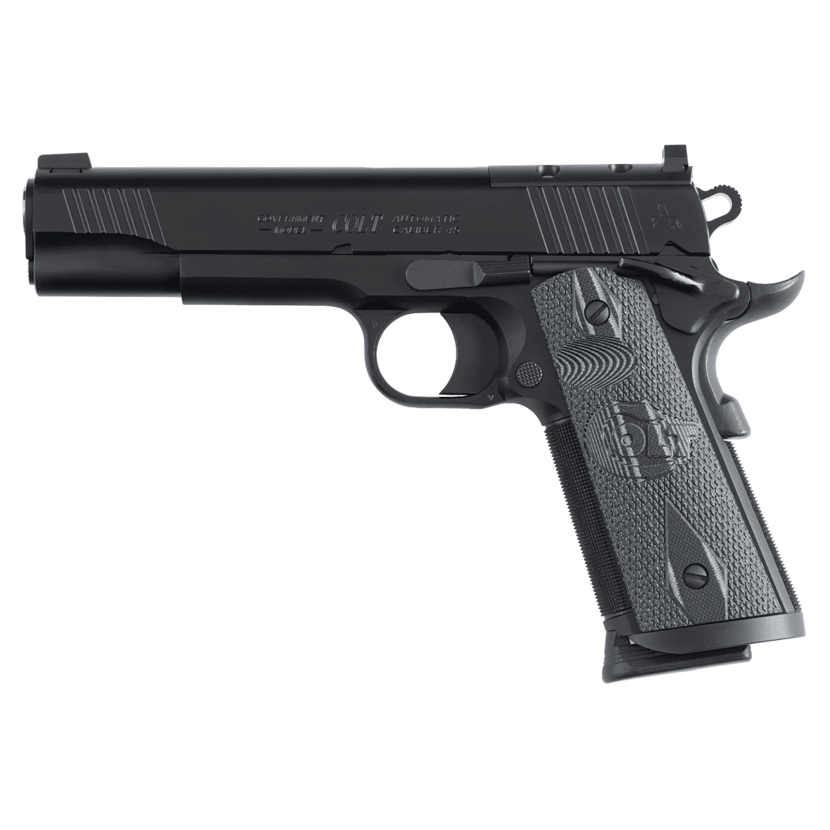 Colt Mfg O1080CCUOR CCU Government Full Size 45 ACP 8+1 5" Stainless National Match Barrel, Matte Black DLC Carbon Steel Optic Ready Colt Mfg O1080CCUOR CCU Government Full Size 45 ACP 8+1 5" Stainless National Match Barrel, Matte Black DLC Carbon Steel Optic Ready
