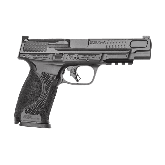 Smith & Wesson 14811 M&P9 M2.0 Metal Full Size Frame 9mm Luger 15+1 5" Black Armornite Stainless Steel Barrel & Optic Ready Smith & Wesson 14811 M&P9 M2.0 Metal Full Size Frame 9mm Luger 15+1 5" Black Armornite Stainless Steel Barrel & Optic Ready