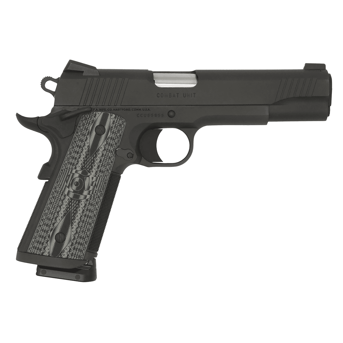 Colt Mfg O1082CCU CCU Government Full Size 9mm Luger 10+1 5" Stainless National Match Barrel, Matte Black DLC Colt Mfg O1082CCU CCU Government Full Size 9mm Luger 10+1 5" Stainless National Match Barrel, Matte Black DLC